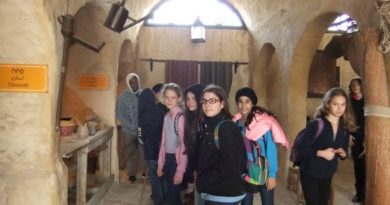 סיור לימודי במוזיאון ארץ ישראל